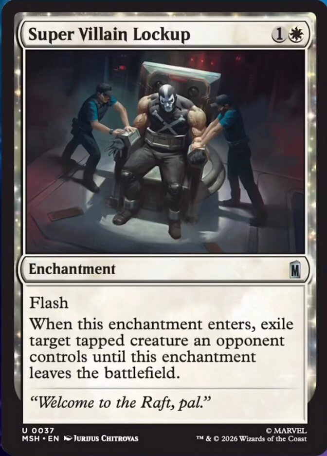 Super Villain Lockup