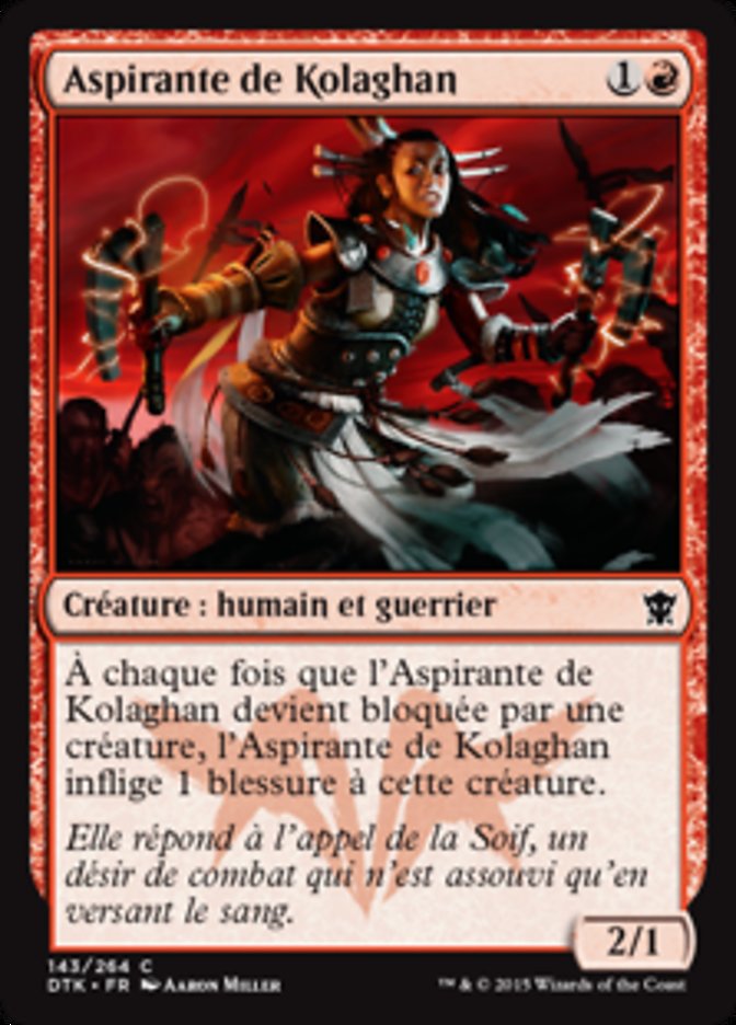 Aspirante de Kolaghan