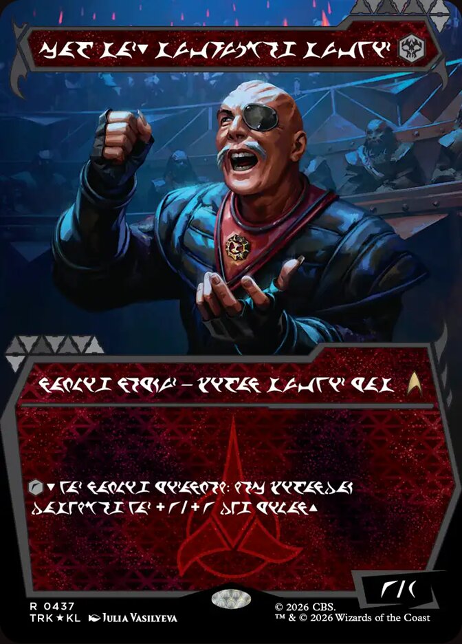 General Chang, Cold Warrior