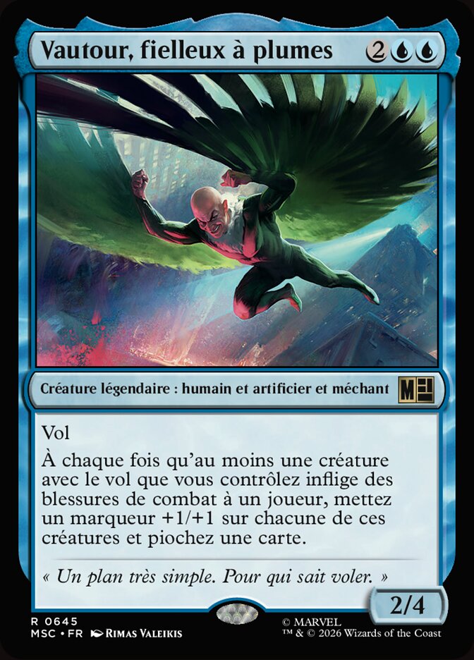 Vautour, fielleux à plumes