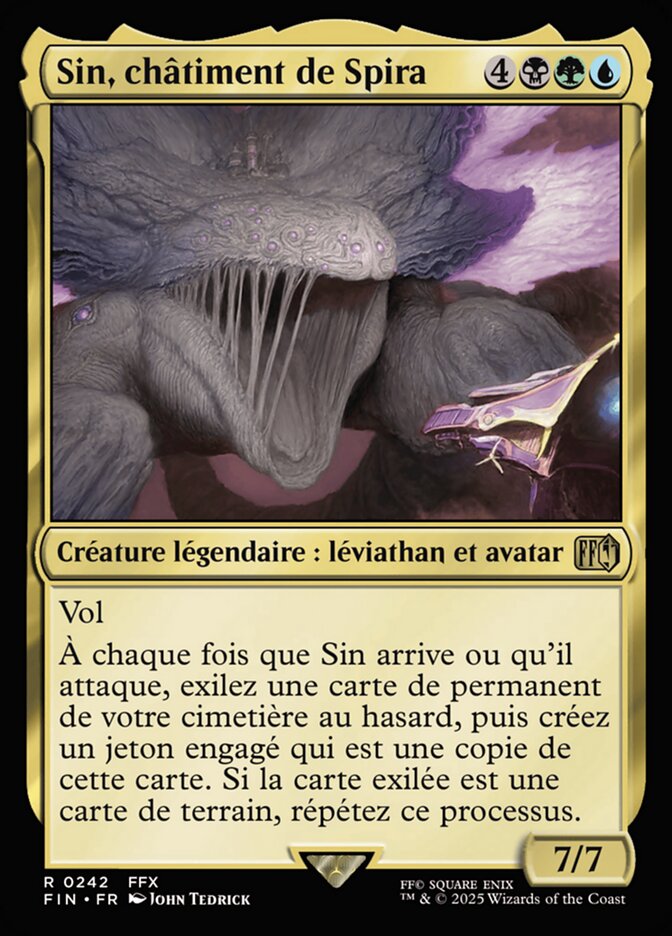 Sin, châtiment de Spira