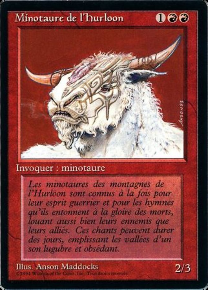 Minotaure de l'Hurloon