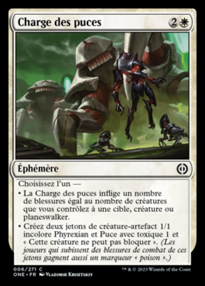 Charge des puces