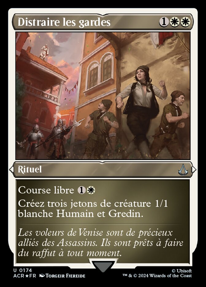 Distraire les gardes