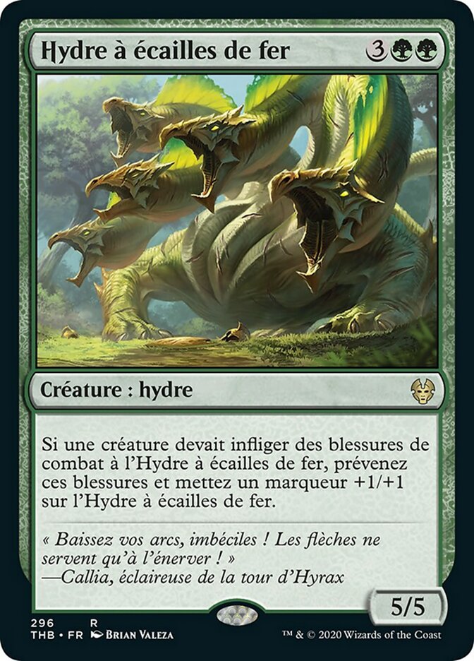 Hydre à écailles de fer