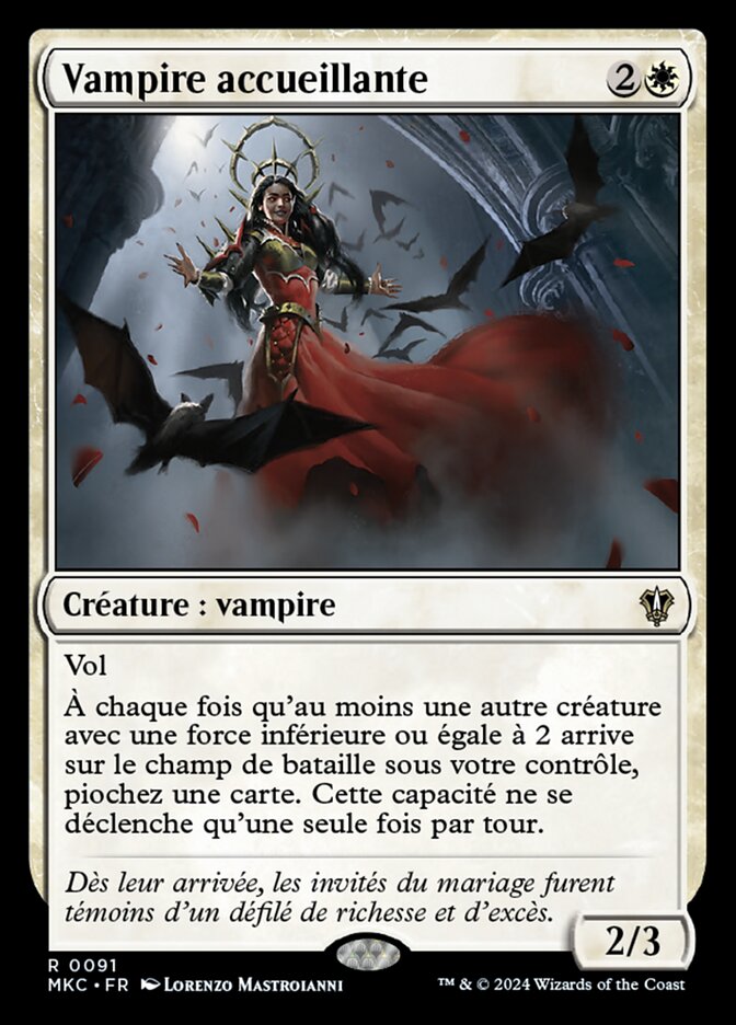 Vampire accueillante