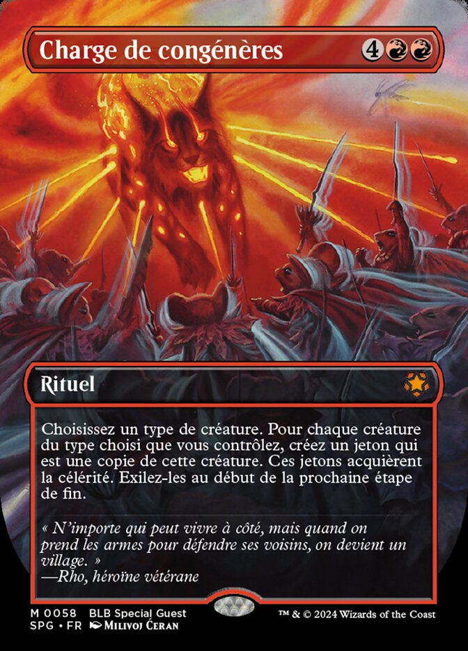 Charge de congénères