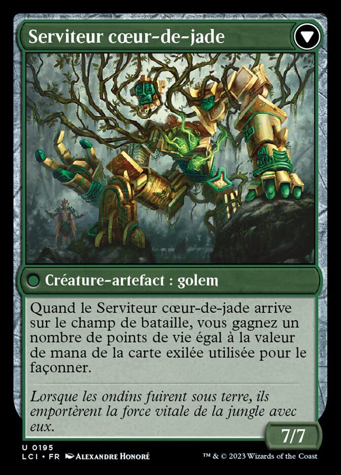 Lithosemences de jade