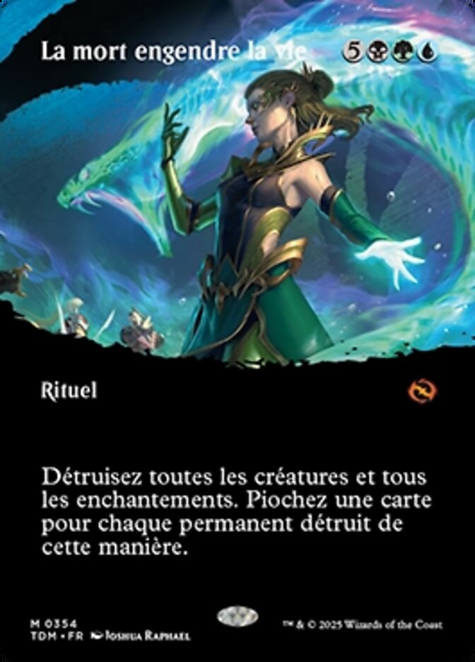 La mort engendre la vie