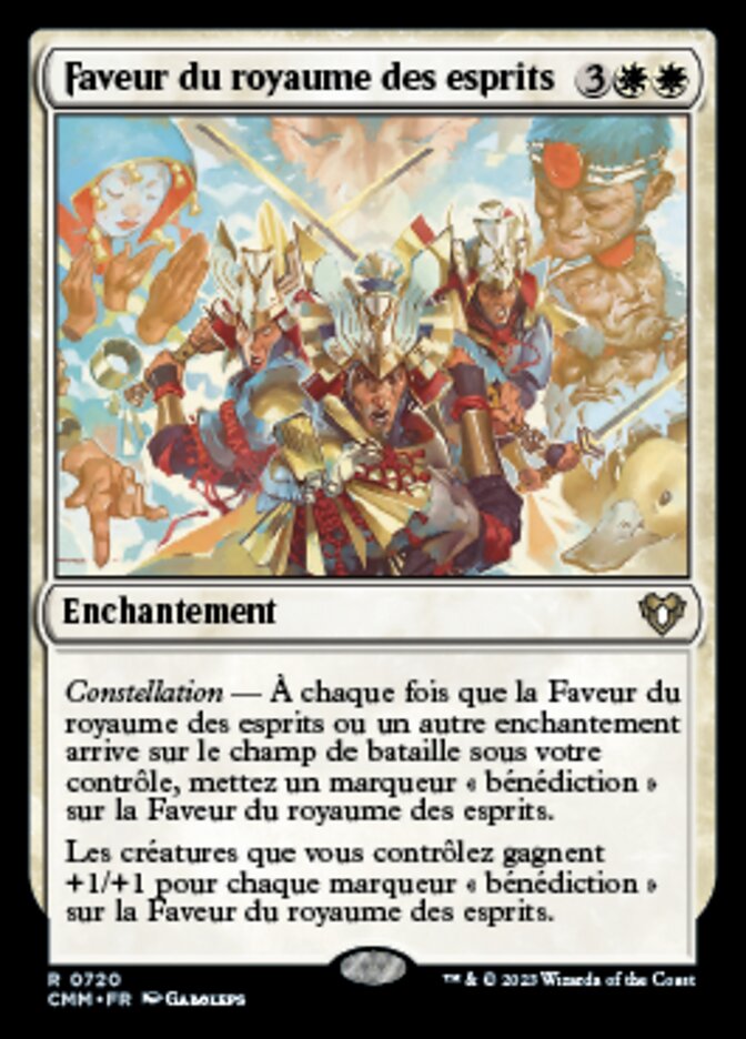 Faveur du royaume des esprits