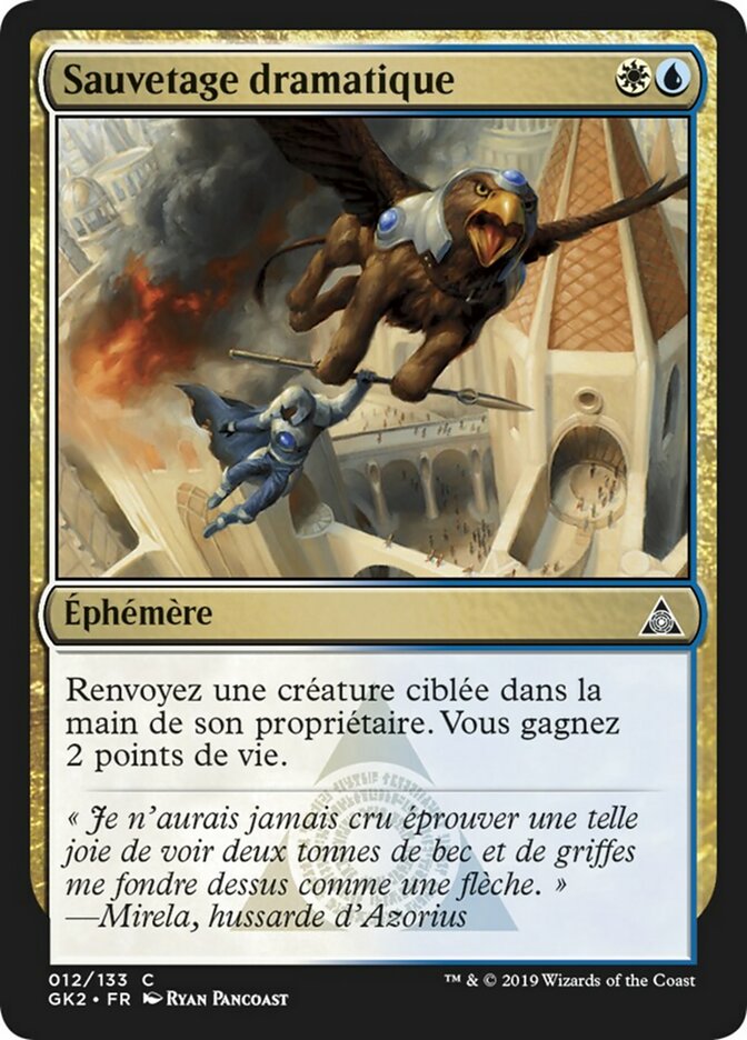 Sauvetage dramatique