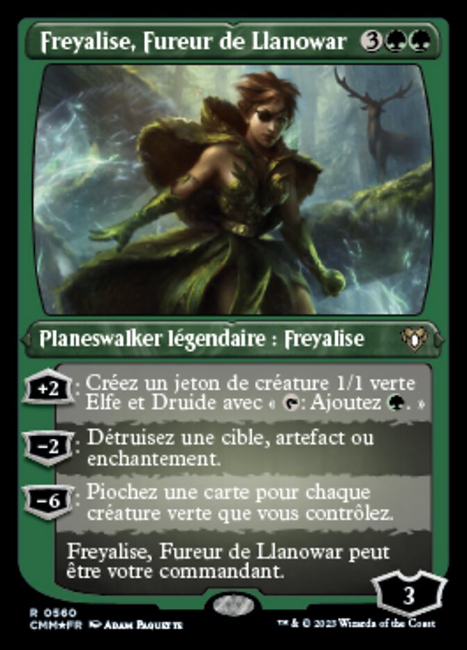 Freyalise, Fureur de Llanowar