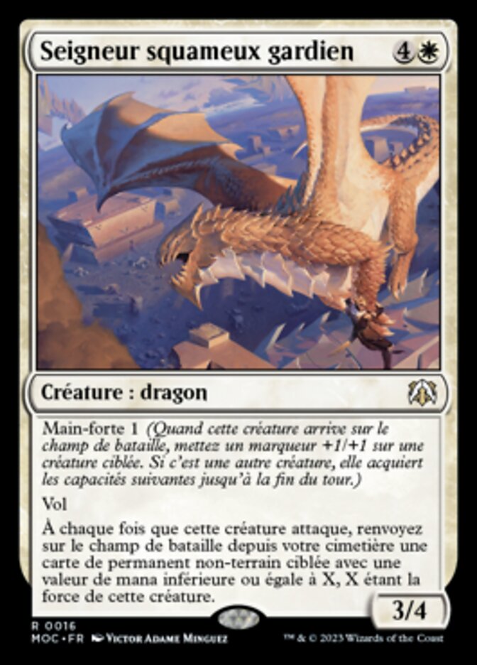 Seigneur squameux gardien