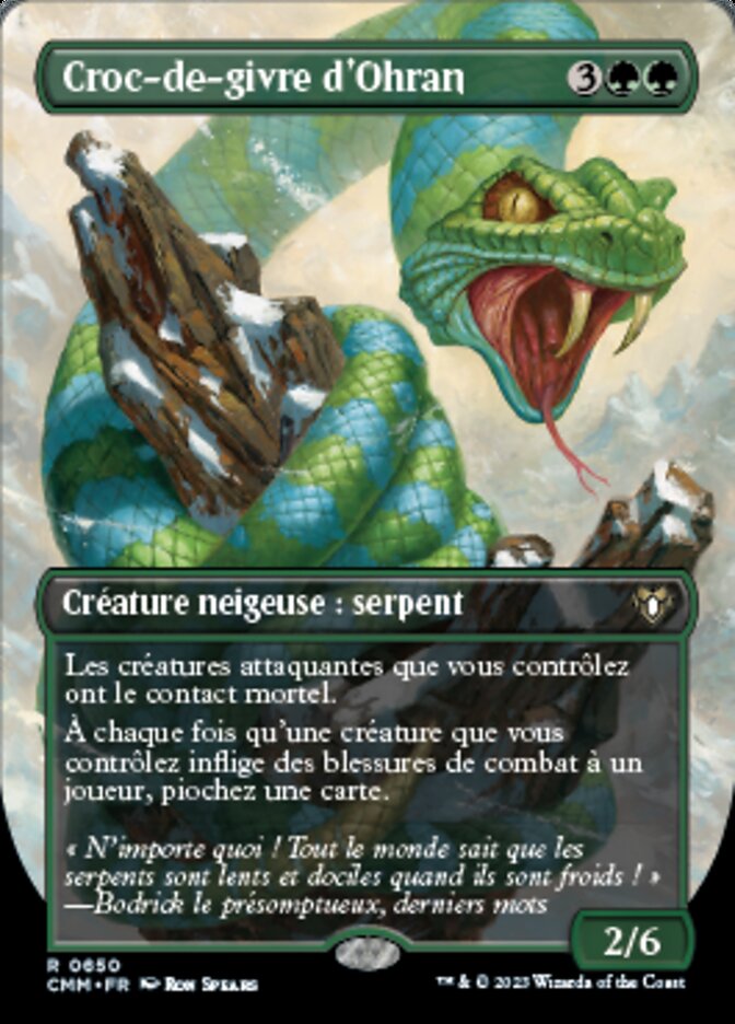 Croc-de-givre d'Ohran