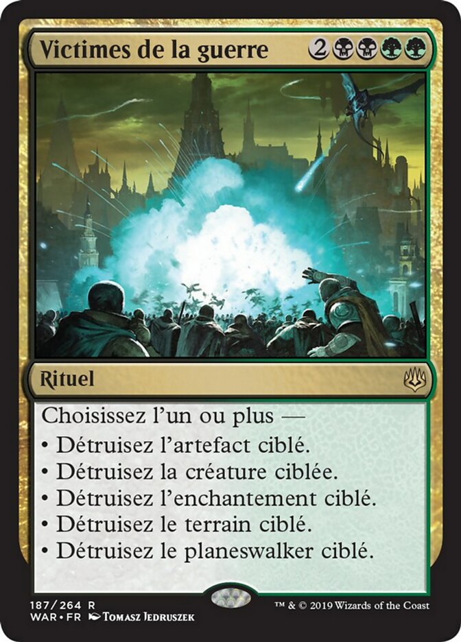 Victimes de la guerre