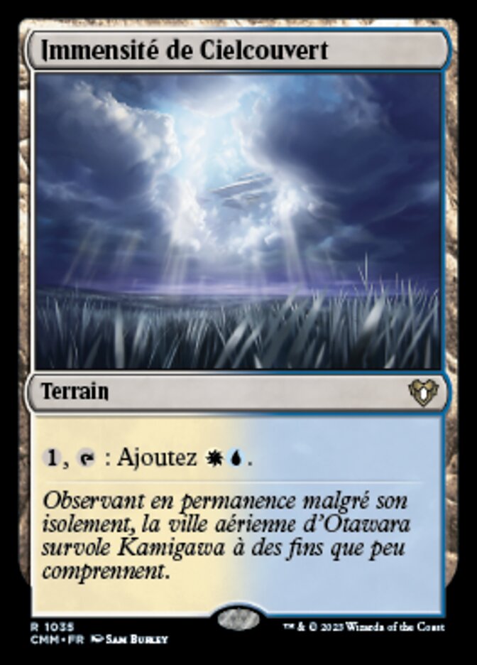 Immensité de Cielcouvert