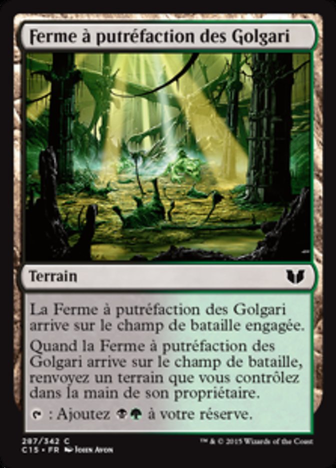 Ferme à putréfaction des Golgari