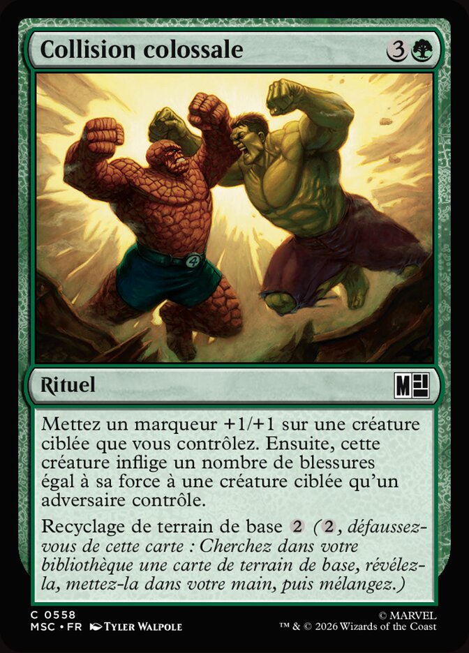 Collision colossale