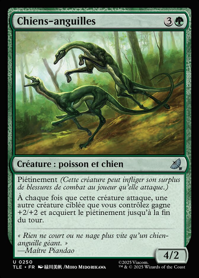 Chiens-anguilles