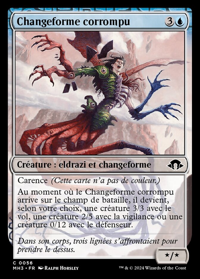 Changeforme corrompu