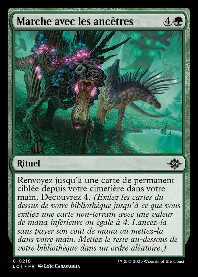 Marche avec les ancêtres