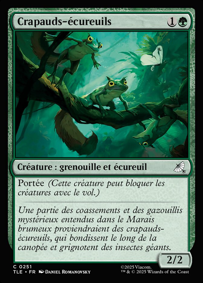 Crapauds-écureuils