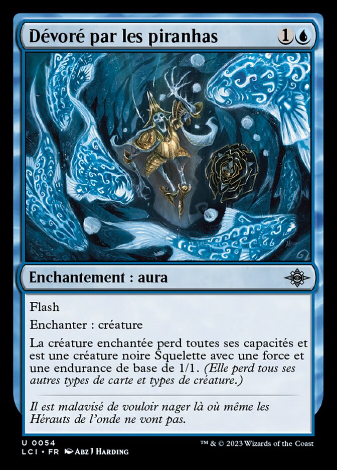 Dévoré par les piranhas