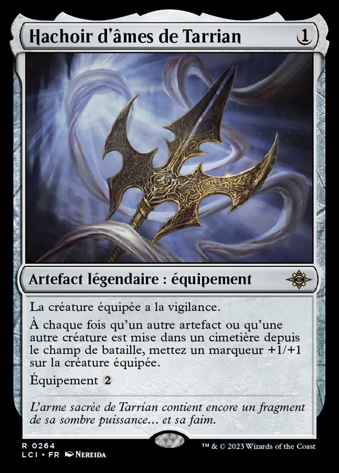 Hachoir d'âmes de Tarrian