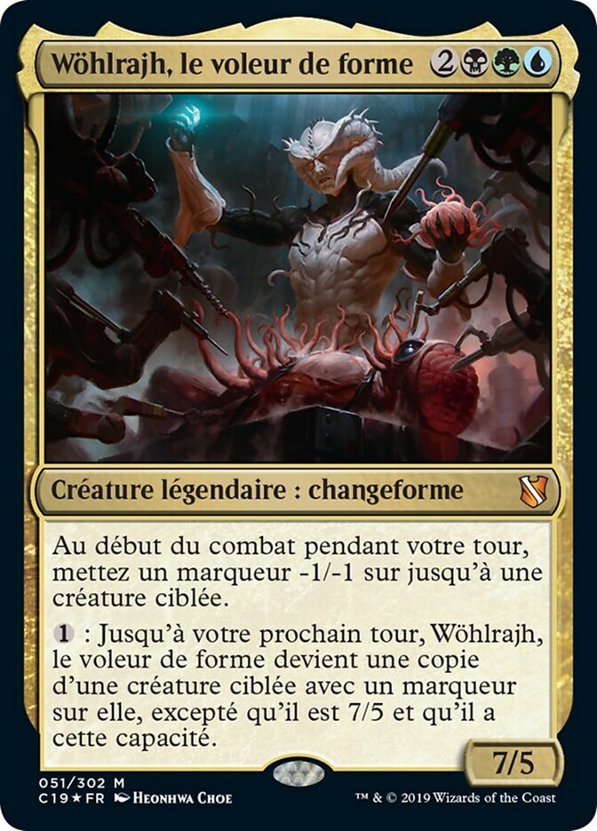 Wöhlrajh, le voleur de forme