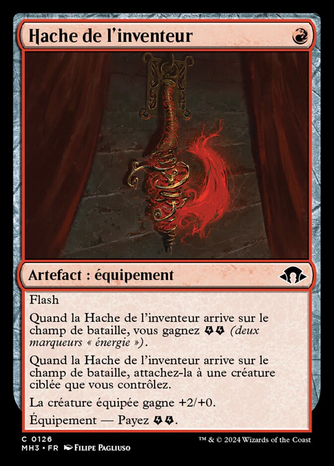 Hache de l'inventeur