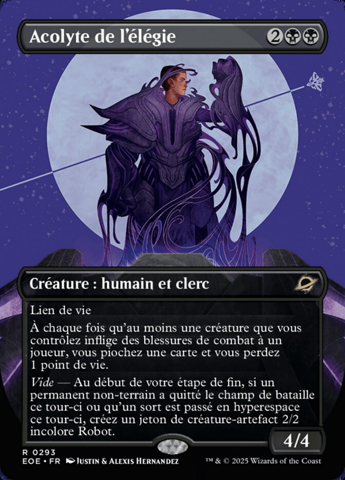 Acolyte de l'élégie