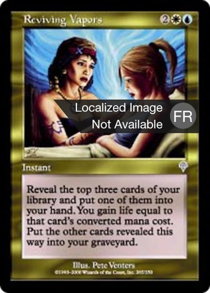 Vapeurs revivifiantes