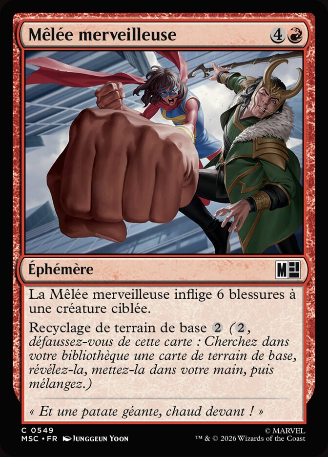Mêlée merveilleuse