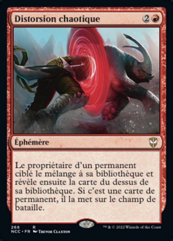 Distorsion chaotique