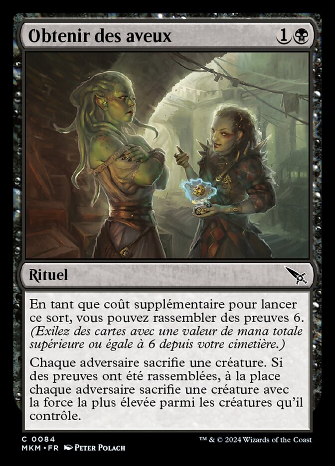 Obtenir des aveux