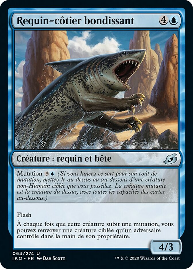 Requin-côtier bondissant