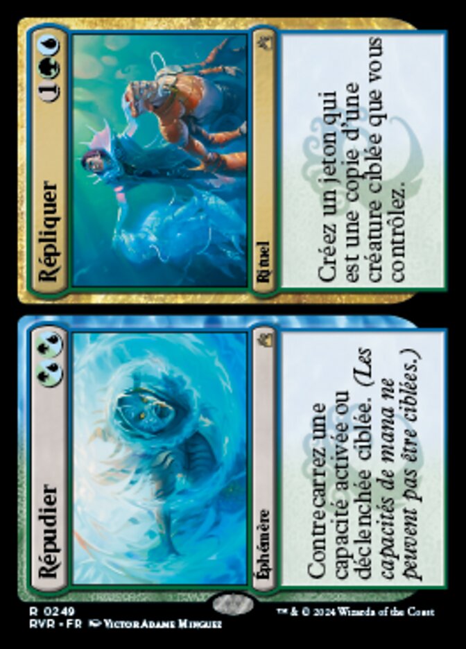 Répudier // Répliquer