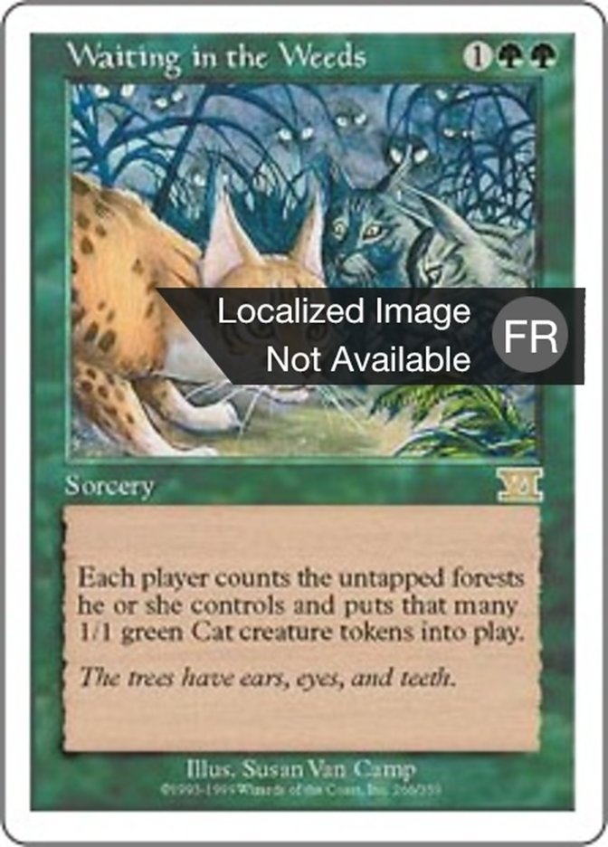 Caché sous les herbes folles