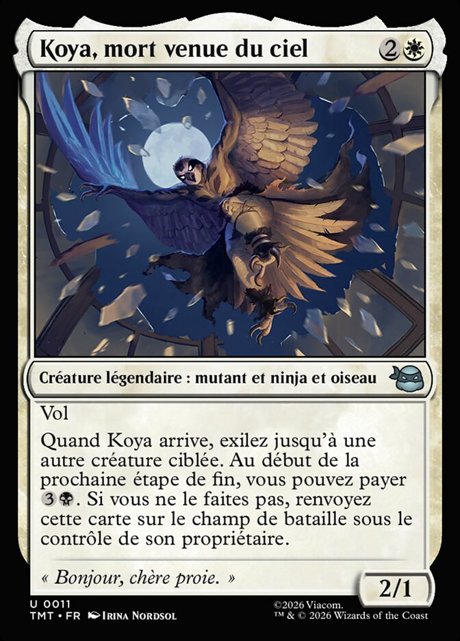 Koya, mort venue du ciel