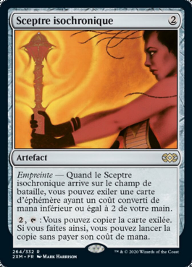 Sceptre isochronique