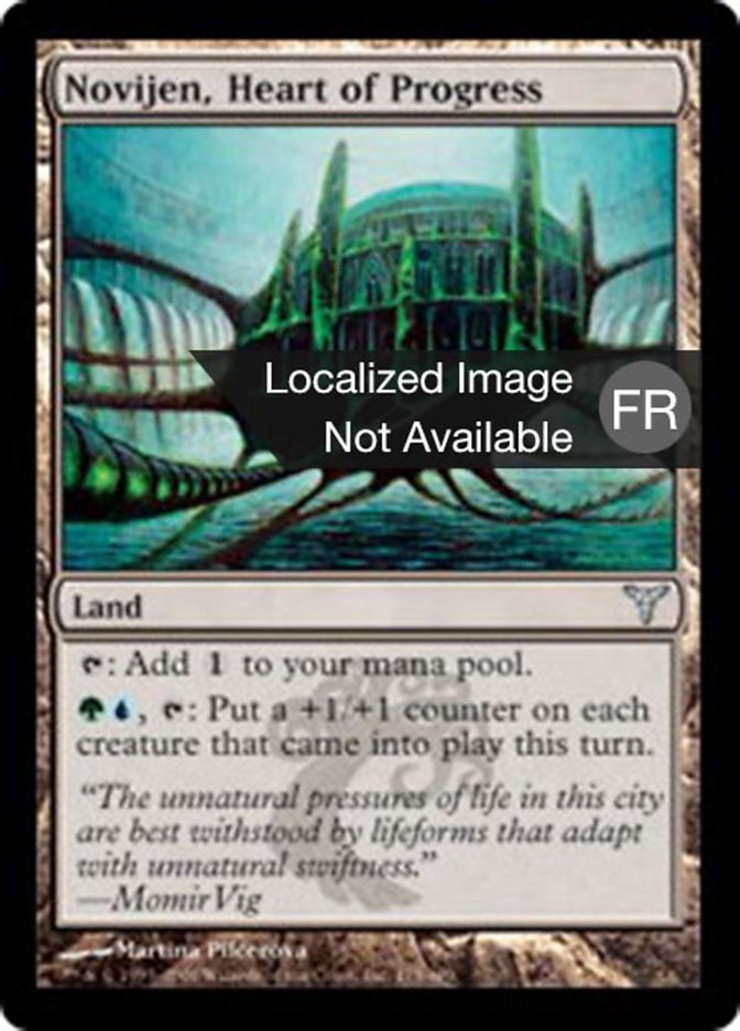 Novijen, le Cœur du progrès