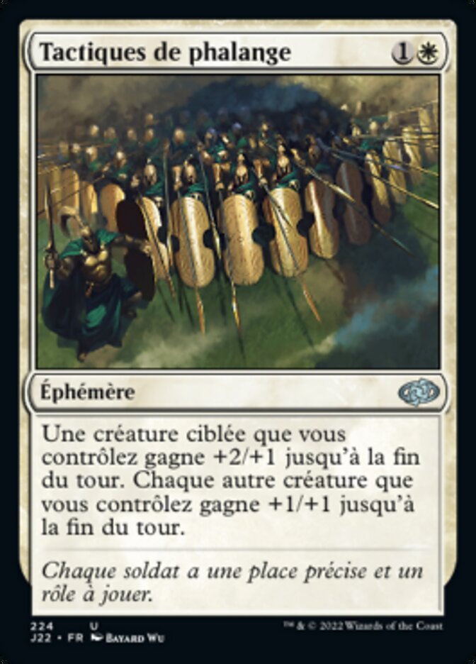 Tactiques de phalange