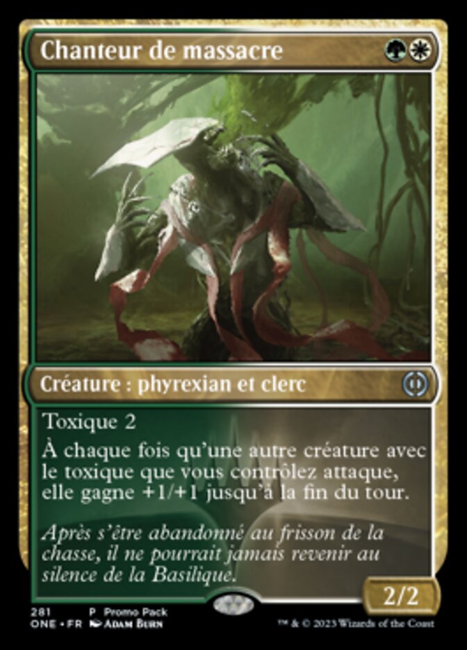 Chanteur de massacre