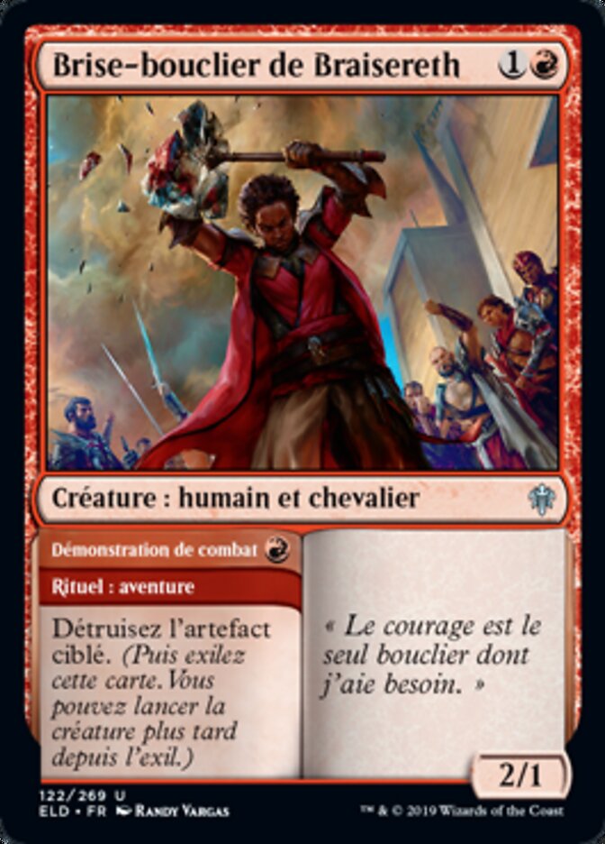 Brise-bouclier de Braisereth