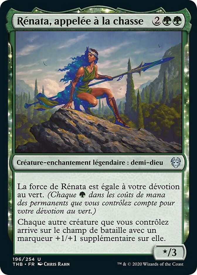 Rénata, appelée à la chasse
