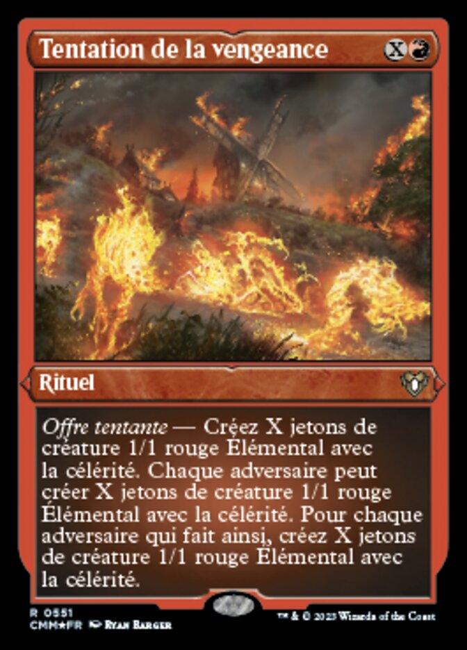 Tentation de la vengeance