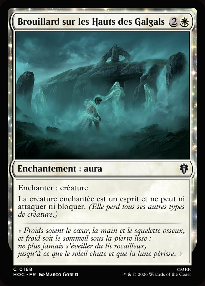 Brouillard sur les Hauts des Galgals