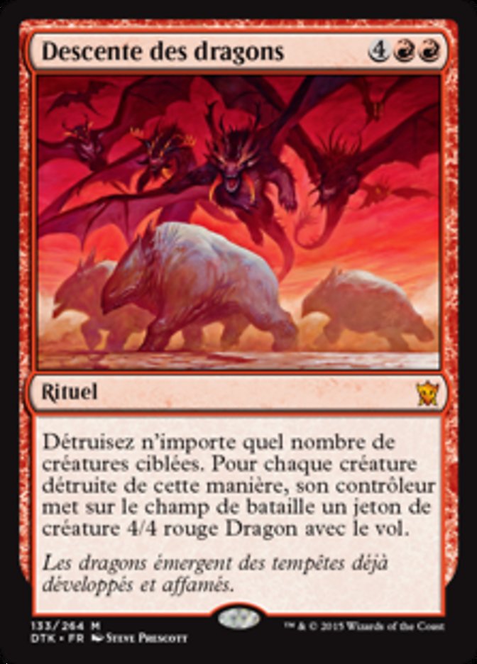 Descente des dragons