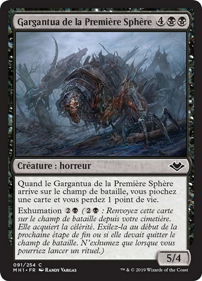 Gargantua de la Première Sphère