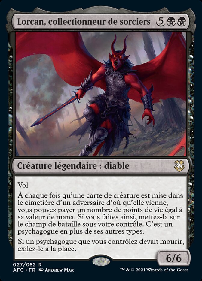Lorcan, collectionneur de sorciers
